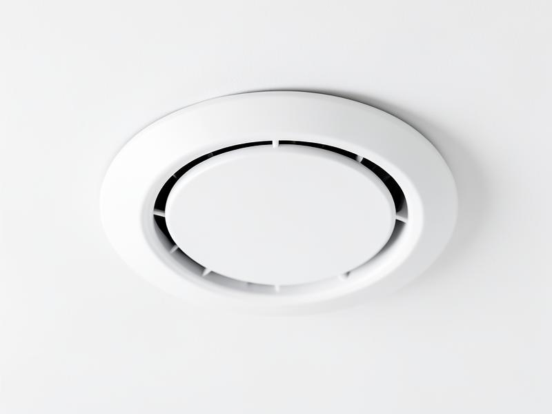 The same ceiling air return vent cover clean and clear after a duct cleaning visit