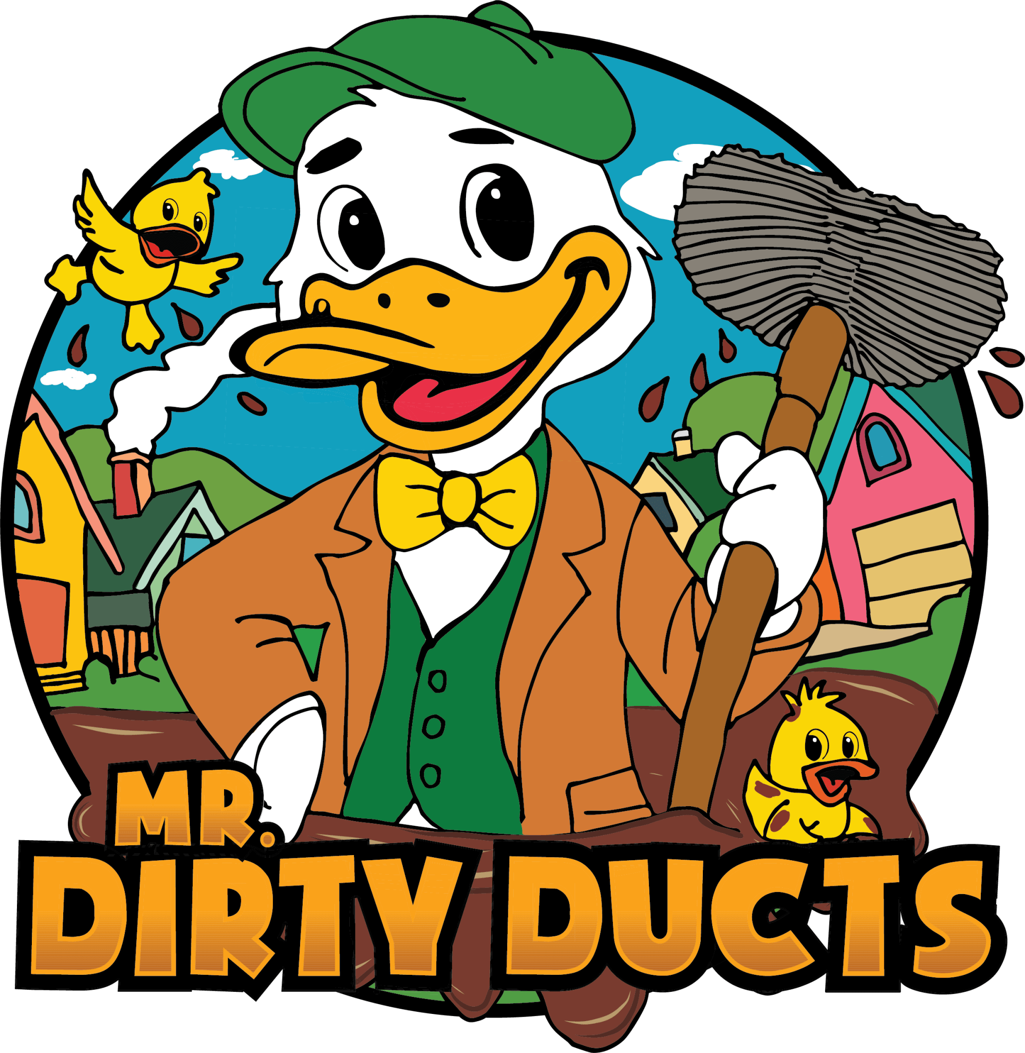 Mr. Dirty Ducts logo